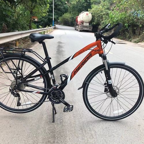 梅里达旅行车野狼1 2 3 5 7 8旅行自行车公路自行车长距离蝴蝶车
