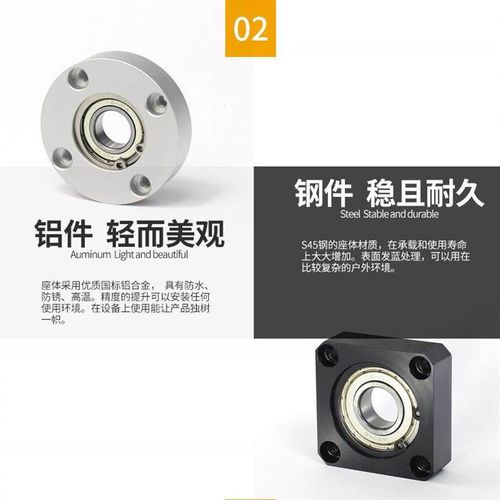 单轴承固定座嵌入型切边法兰轴承座组件BGCRB600ZZ BFJ21带座轴承