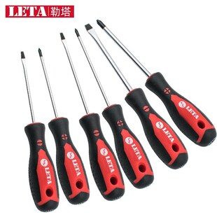 75mm0E006 速发勒塔 L1TA 6件十字一字强磁性螺丝刀套组