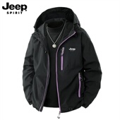 吉普JEEP夹克男士 夹克外套男 潮牌潮流休闲简约时尚 春秋季 2025新款