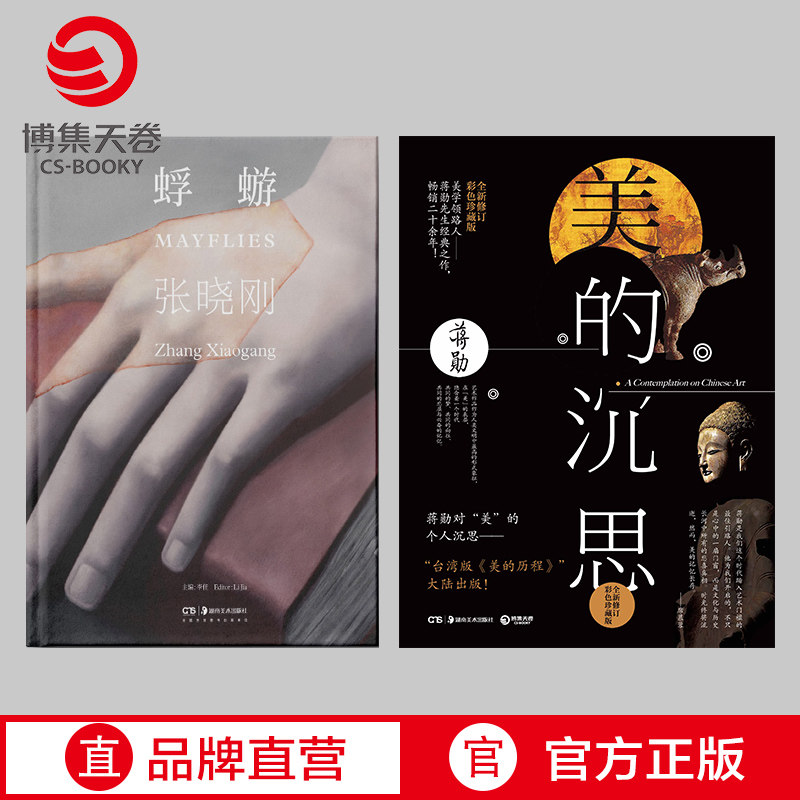 【官方正版】张晓刚：蜉蝣+美的沉思（套装2册）集中展示了张晓刚2019年到2023年间的创作 当代中国情境的体现博集天卷