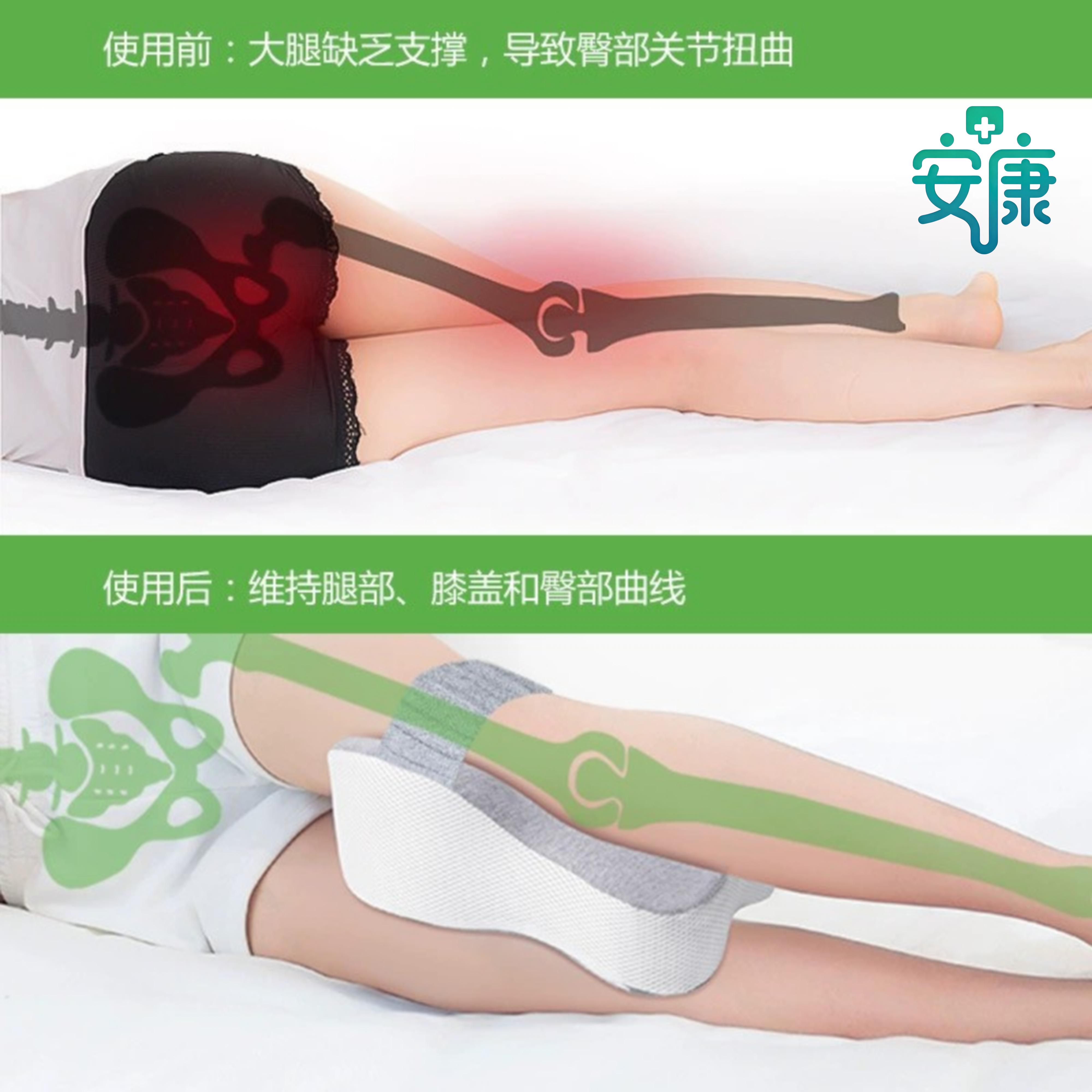 股骨头坏死术后夹腿枕髋关节置换术后分腿枕大腿骨骨折术后