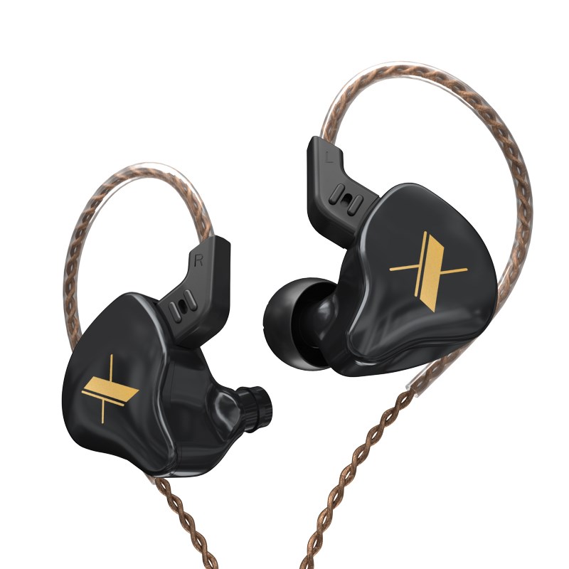 现货KZ ED Wired Hdphoes HIFI Ba Stereo rphoes I r S
