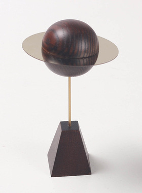 创意家居饰品小行星桌面 金属摆件样板间客厅卧室设计师摆设