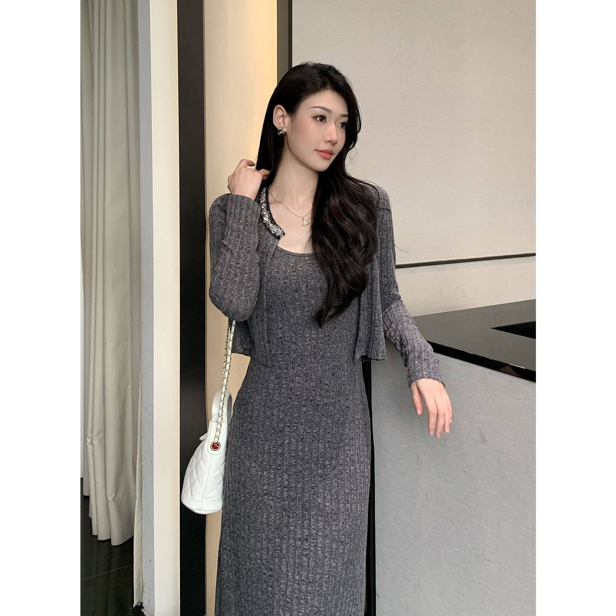 百搭时尚设计感套装女
