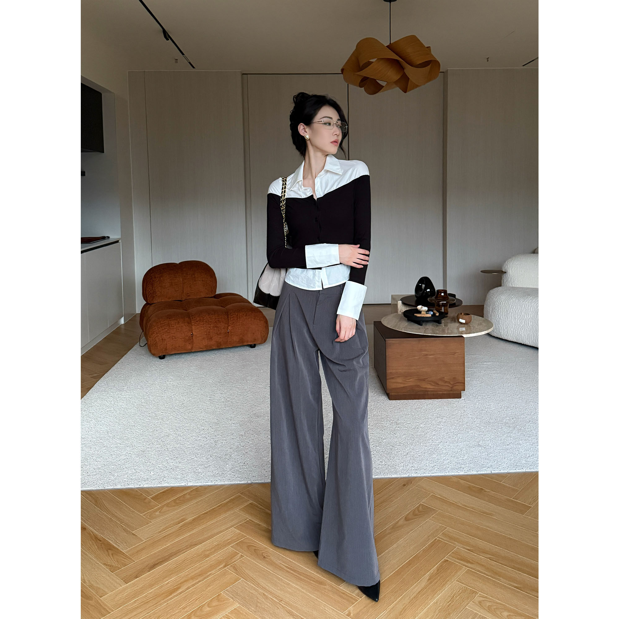 2026新款垂感休闲裤女