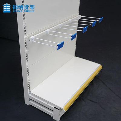 极速超市货架横梁挂钩卡口1.5cm方管横杆挂杆零食W手机配件饰品送