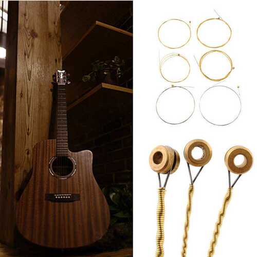极速Hot 1 Set j6 Steel Strings For Acoustic Electric Guitar