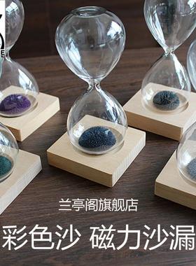 极速磁力沙c漏创意新奇摆件桌面装饰磁铁粉玻璃漏斗送男女朋友生