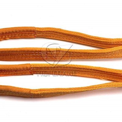 极速销柔性工业扁平吊带10T2y0T加厚双扣起重吊装带彩色聚酯纤维