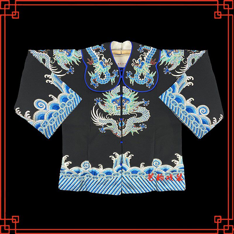 新品戏曲戏剧京剧王朝马r汉张龙赵虎戏服文昭关龙箭衣薛平贵伍子