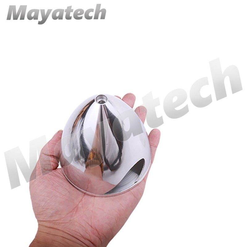 新品DLE汽油机专用金属桨罩(铝桨罩) 航模螺旋桨 X两叶 整流罩 - 实物图
