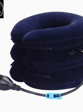 极速neck air inflatable collar hCead back pain pillow massag