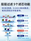 极速奶茶店净f水器商用咖啡店果茶店滤水机RO反渗透过滤大型直饮