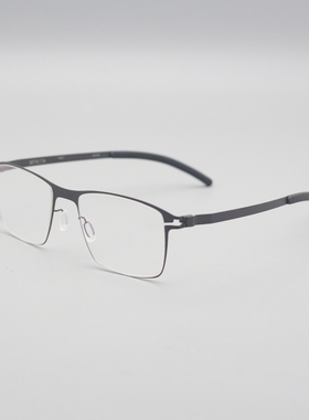 9g德国设计MY超轻无螺丝眼镜可拆卸超弹不夹脸配近视变色蓝光ROB