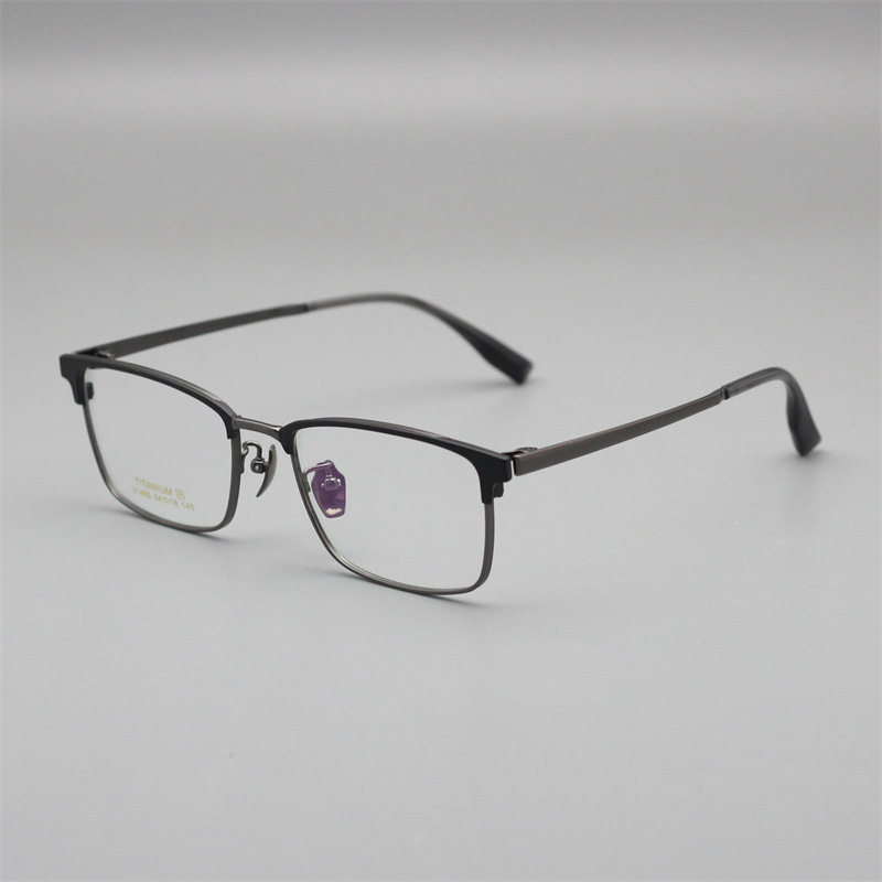 高品质深圳眼镜百搭窄框纯钛IP电镀结实耐用弹簧腿不夹脸配眼镜,ZIPPO/瑞士军刀/眼镜,眼镜架,淘宝优惠券,粉丝福利购,淘宝优惠卷