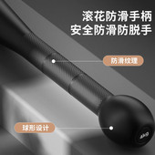棒铃包胶哑铃健身男家用核心力量训练棍棒玲锤铃体能锻炼运动器材