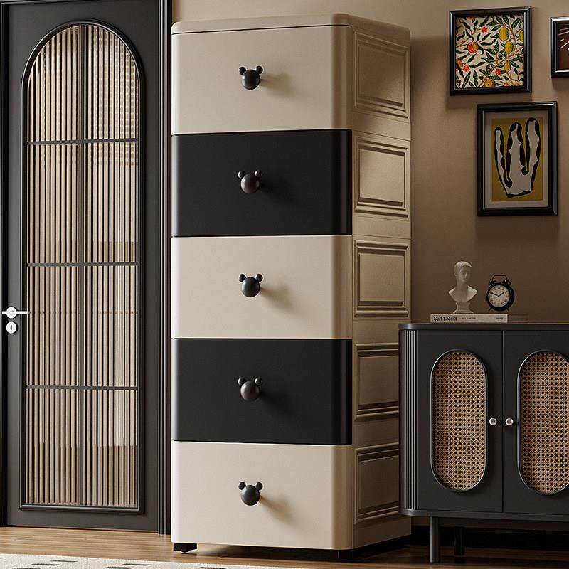 收纳柜抽屉式衣服杂物客厅零食收纳柜箱婴儿宝宝儿童置物架床头柜