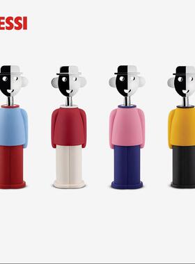 意大利ALESSI山卓开 瓶器轻奢多功能红酒开 瓶创意不锈钢男女送礼