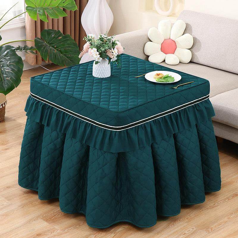 电炉罩烤火桌子罩套正方形电炉桌布揭盖麻将机罩加厚加绒冬季新款,居家布艺,烤火罩,淘宝优惠券,粉丝福利购,淘宝优惠卷