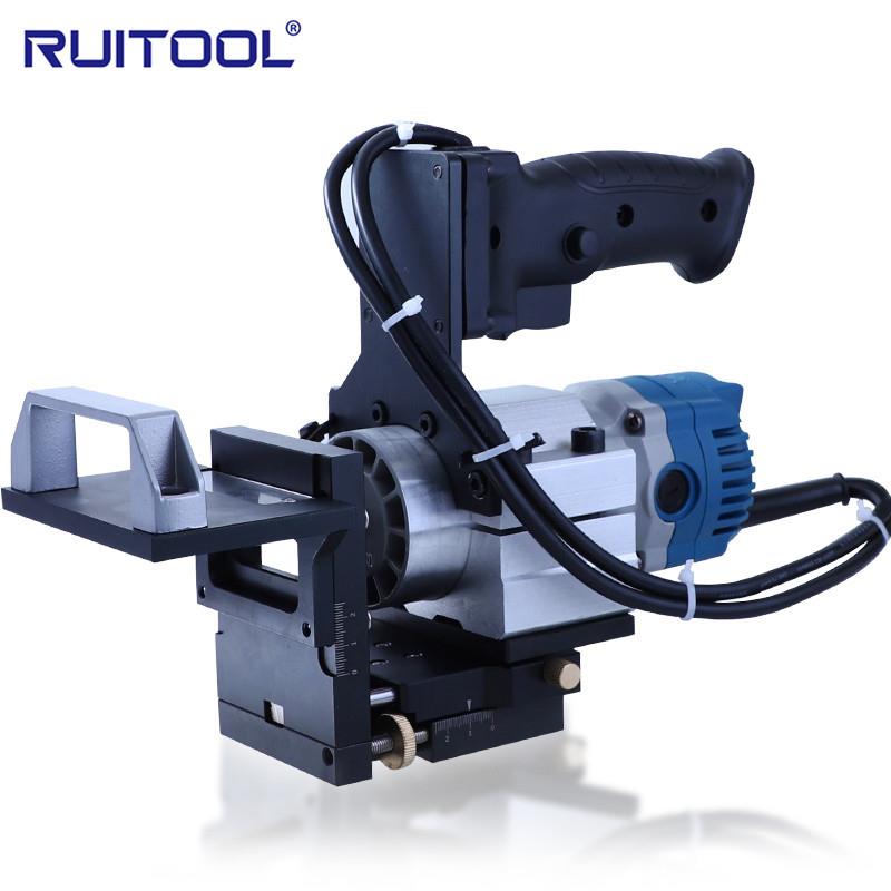 木工修边机开槽支架铝合金 二合一隐形扣件开侧孔衣橱柜门开槽机