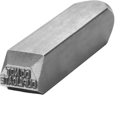 钢印 字母冲 钥匙冲压工具 Do Not Duplicate