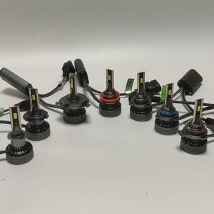 双铜管汽车LED大灯H1 9005 9012 H4大功率65W灯泡 H11 外贸新款