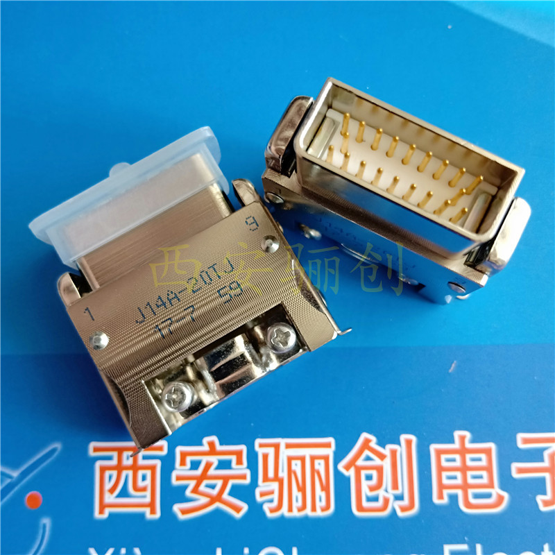 矩形连接器J14A-101ZJ1B2 J14A-101TK公母头101芯新品