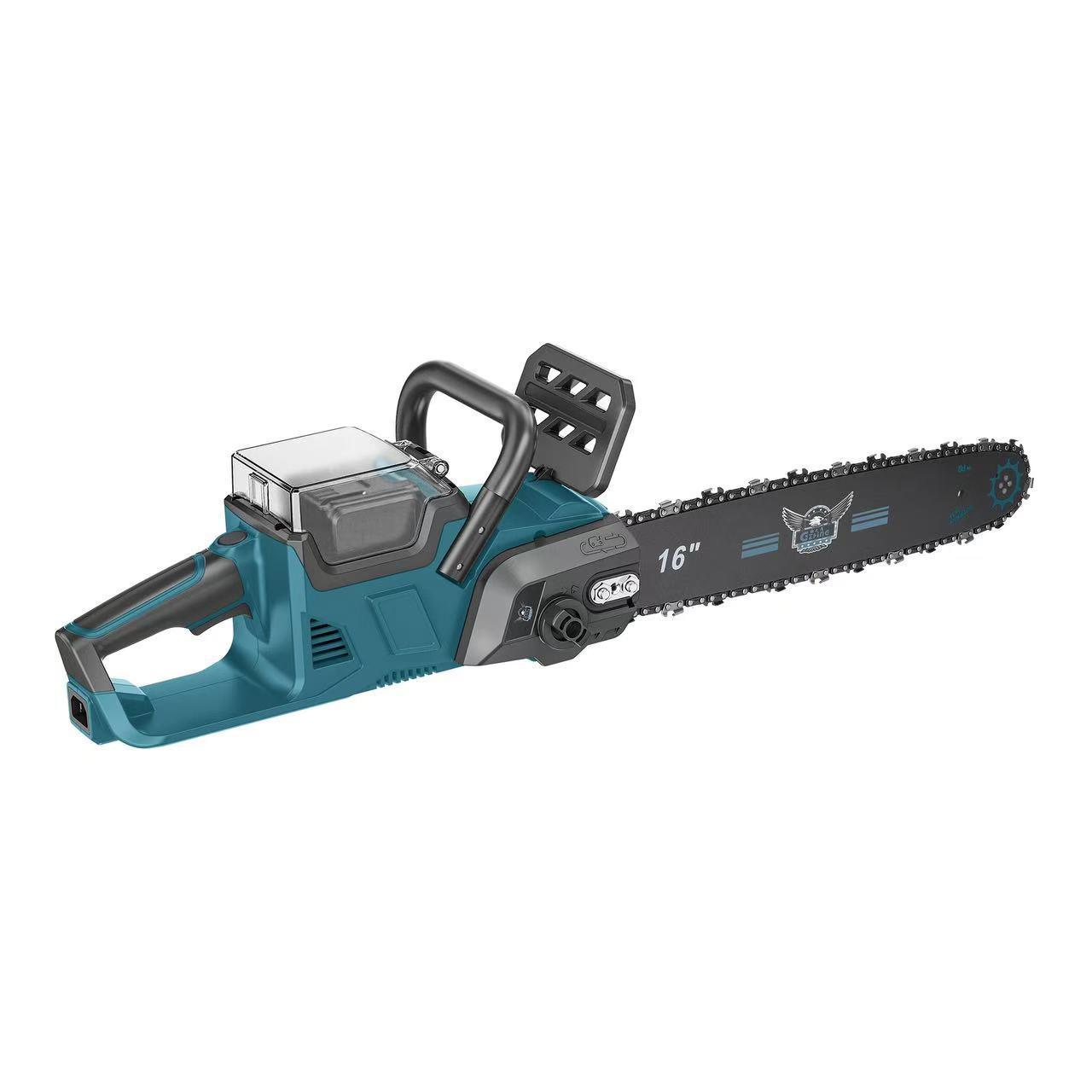 8866锂电电链锯精品链条 一体成型导板 人体工学手柄设计