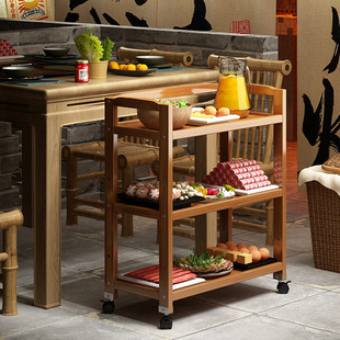 速发肉店蔬菜架火锅烤饭多串店商用厨房置物架串层可移动配菜备菜