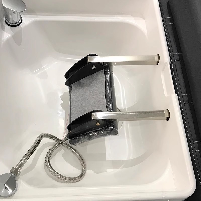 速发头疗床靠枕配件洗头床枕头配件 发廊洗头床头枕海绵加厚 理发图片