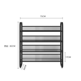 速发轻奢鞋架家用室内好看多层经济型简架子鞋易门物省空间置口架