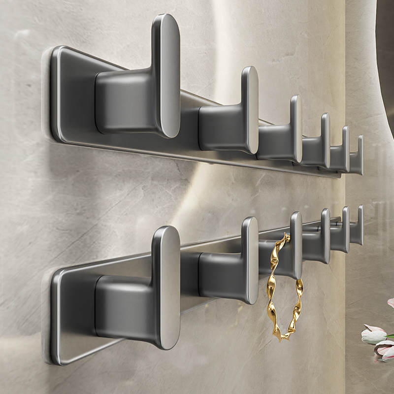 速发挂钩免打孔墙壁壁服强力黏胶化妆室衣厨毛巾墙上浴室挂房门后