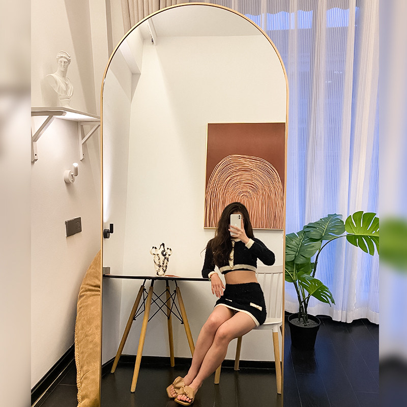 速发镜镜全身子服装用专店试衣镜落地镜家用美颜显高直播大穿衣镜