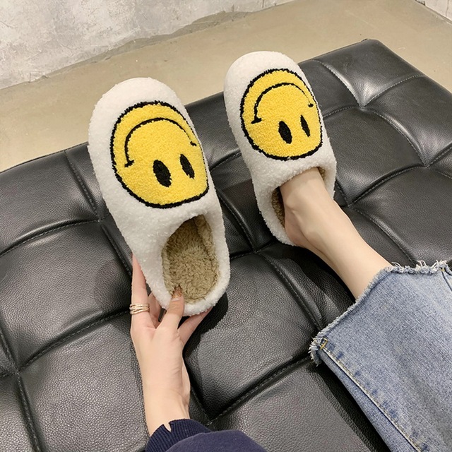 现货2021  y F ippers Wo House ippers Happy Fac