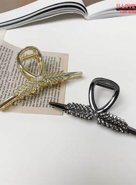 极速South Koreas New Alloy Large EFar of Wheat Hair Claw Sh