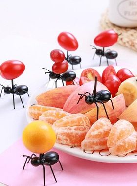 极速12pcs Ant Fruit Fork Table Forks DesseNrt Tableware Reus
