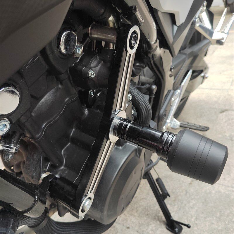 极速适用本田CB500X CB50w0F 400F X 改装缓冲车身防摔球保险杠保