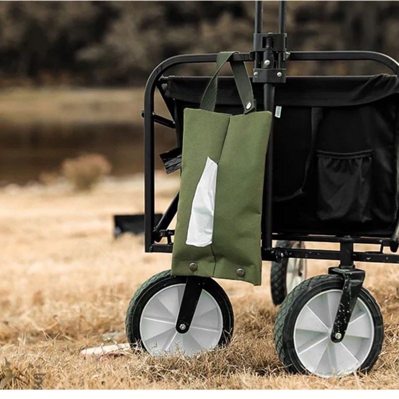 极速户外布艺纸巾盒抽纸套收纳袋车载G纸巾袋悬挂式厕所客厅饭店