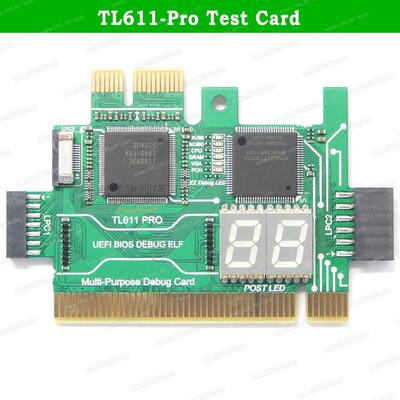 极速TLa611 Pro LPC-DEBG Test Card PCI PCI-E LPC Multifunctio