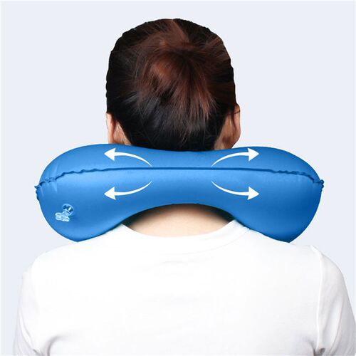 新品Protablfe Inflatable U-shape Neck Pillow Travel Car Head