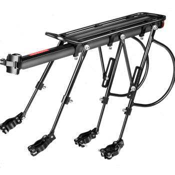 极速品自行车g后座架登山车后货架载人置物架公路单车尾架行李架