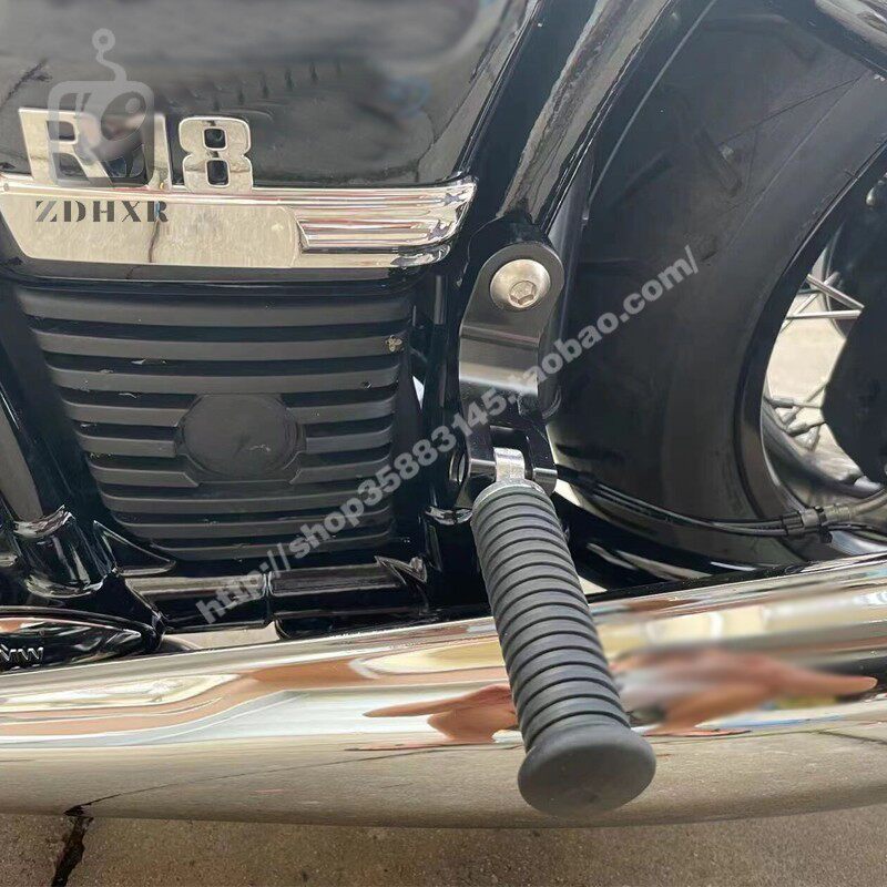 极速适用BMW/宝马R1r8 复古改装后座垫 后脚踏杆 发动机保险杠底