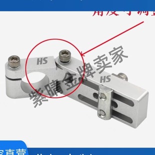 30铝型材角度可调连接件转向夹 开槽角固定支架BD10