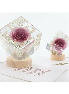 极速DIY Square Silicone Resixn Mould Square Cube Molde Silic