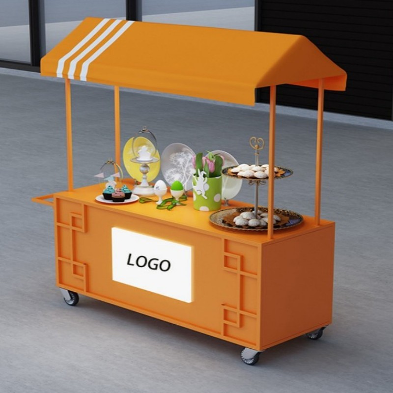 极速摆摊手推车市集摊p位超市促销台展示架夜市花车流动售货小吃