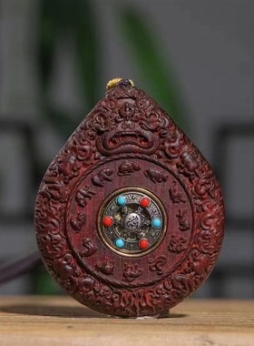 极速紫檀a檀香虚空八大守护神本命佛吊坠本命年十二生肖转运保平