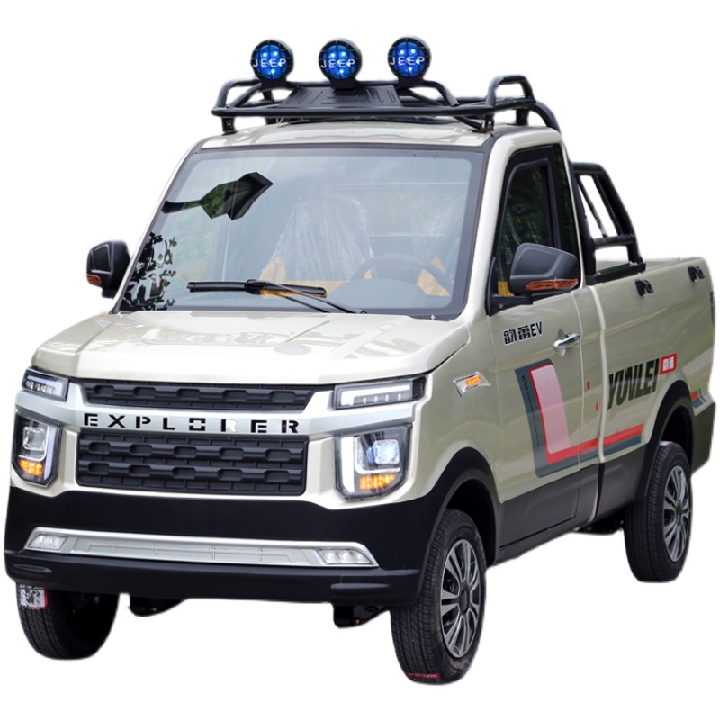 极速成人油电两用电动p代步车汽车四轮皮卡车新能源接孩子电瓶车