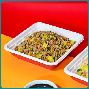 极速来图定c制假中餐炒饭模型炒面炒年糕炒河粉小摊摆件店铺摆设