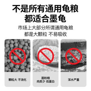 极速墨龟中华草龟专用龟粮乌龟饲料食物顶墨龟通用粮小Z乌龟上浮